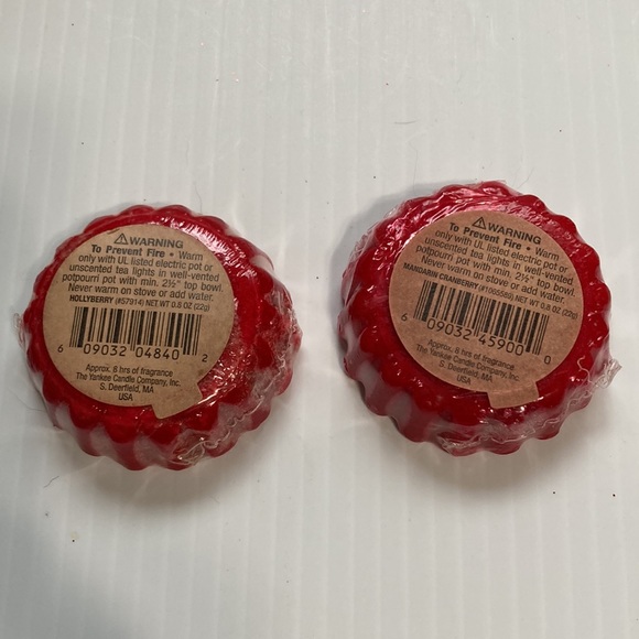 2 Yankee Candle Tarts BERRY SCENTS NEW 0.8 oz each - Picture 7 of 7